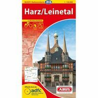 BVA-ADFC Fietskaart 12 Harz - Leinetal