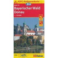 BVA-ADFC Fietskaart 23 Bayerischer Wald Donau