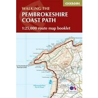 Cicerone Walking The Pembrokeshire Coast Path Routekaart