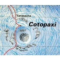 Climbing-map Cotopaxi