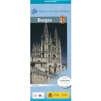CNIG Maps Spain Wegenkaart 10 Provincie Burgos