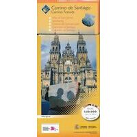 CNIG Maps Spain Set Wandelkaarten Camino Frances 1:50.000