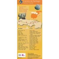 CNIG Maps Spain Set Wandelkaarten Camino Frances 1:50.000