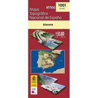 CNIG Maps Spain Topografische Kaart 1031/1032 Mojacar