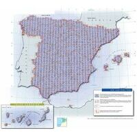 CNIG Maps Spain Topografische Kaart 1076/1077 Tarifa