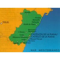 CNIG Maps Spain Wegenkaart 14 Provincie Castellon