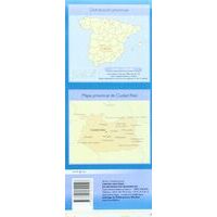 CNIG Maps Spain Wegenkaart 15 Provincie Ciudad Real