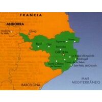 CNIG Maps Spain Wegenkaart 18 Provincie Girona
