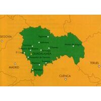 CNIG Maps Spain Wegenkaart 20 Provincie Guadalajara