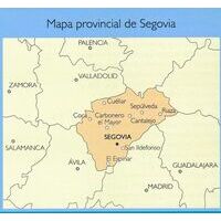 CNIG Maps Spain Wegenkaart 39 Provincie Segovia