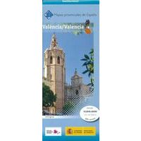 CNIG Maps Spain Wegenkaart 45 Provencie Valencia