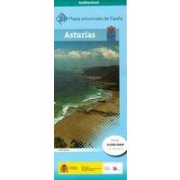 CNIG Maps Spain Wegenkaart Asturias 1:200.000