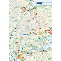 Collins Castles Map Of Scotland - Kastelen Schotland