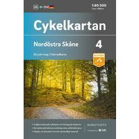 Cykelkartan Fietskaart Zweden Fietskaart 04 Skane Noordoost