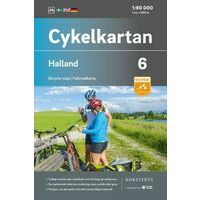 Cykelkartan Fietskaart Zweden Fietskaart 06 Halland