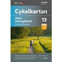 Cykelkartan Fietskaart Zweden Fietskaart 13 Vastergotland Zuid