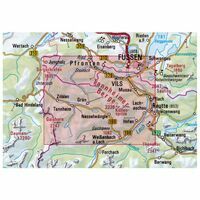 DAV Deutscher Alpenverein Topografische Kaart BY5 Tannheimer Berge