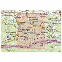 DAV Deutscher Alpenverein Topografische Kaart BY15 Mangfallgebirge Mitte