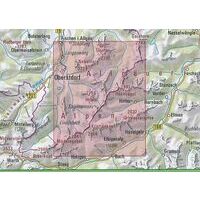 DAV Deutscher Alpenverein Topografische Kaart BY4 Allgäuer Hochalpen