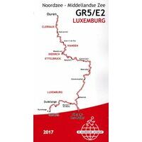 De Wandelende Cartograaf Wandelgids 2 GR5/E2 Luxemburg (Ouren- Sierck Les Bains)