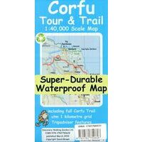 Discovery Walking Wandelkaart Corfu Tour & Trail