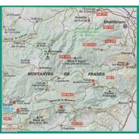 Editorial Alpina Wandelkaart Muntanyes De Prades (Siurana)