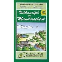 Eifelverein Wandelkaart 33 Vulkaneifel Um Manderscheid