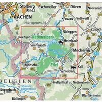 Eifelverein Wandelkaart 50 Nationalpark Eifel 