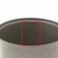 Evernew Titanium Pot 0.9L Kookpan Anti-aanbaklaag