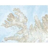 Ferdakort Maps Ijsland Wegenkaart 1 IJsland Noordwest