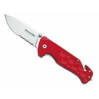 Fox Black Fox Red Action Rescue Knife G10