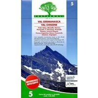 Fraternali Editore Wandelkaart 05 Val Germanasca – Val Chisone