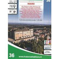 Fraternali Editore Wandelkaart 36 Roero