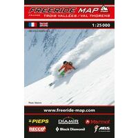 Freeride Map Freeride Maps Skikaarten