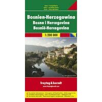 Freytag En Berndt Wegenkaart Bosnië-Herzegovina