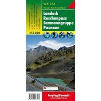 Freytag en Berndt Wandelkaart WK254 Landeck- Reschenpass