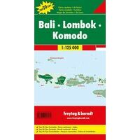 Freytag & Berndt Wegenkaart Bali - Lombok - Komodo