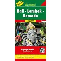 Freytag & Berndt Wegenkaart Bali - Lombok - Komodo