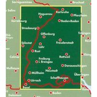 Freytag & Berndt Wegenkaart Duitsland 15 Schwarzwald