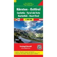 Freytag En Berndt Wegenkaart Karinthie Oost-Tirol 1:200.000