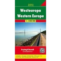 Freytag & Berndt Wegenkaart West-Europa