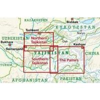 Gecko Maps Wegenkaart Northern Tajikistan