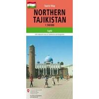 Gecko Maps Wegenkaart Northern Tajikistan