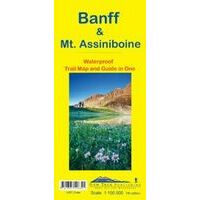 Gem Trek Wandelkaart Banff & Mount Assiniboine