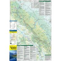 Gem Trek Wegenkaart Canadian Rockies -Banff - Jasper - Yoho