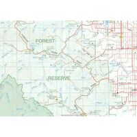 Gem Trek Wegenkaart Southwest Alberta