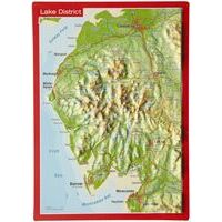 Georelief Maps Reliëf Ansichtkaart  Lake District