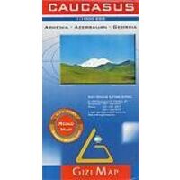Gizi Map Wegenkaart Kaukasus