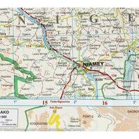 Gizi Map Wegenkaart Mali