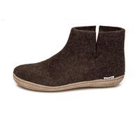 Glerups Boot G - Hoge Slof Met Leren Zool